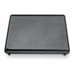 Piastra ghisa (43x40cm) liscia Nero GAS OPT 4044 GHI