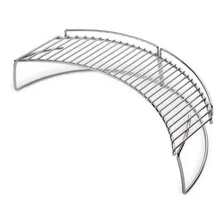 Griglia barbecue scaldavivande acciaio (45x23,1x11,7cm) Cromo lucido 8417