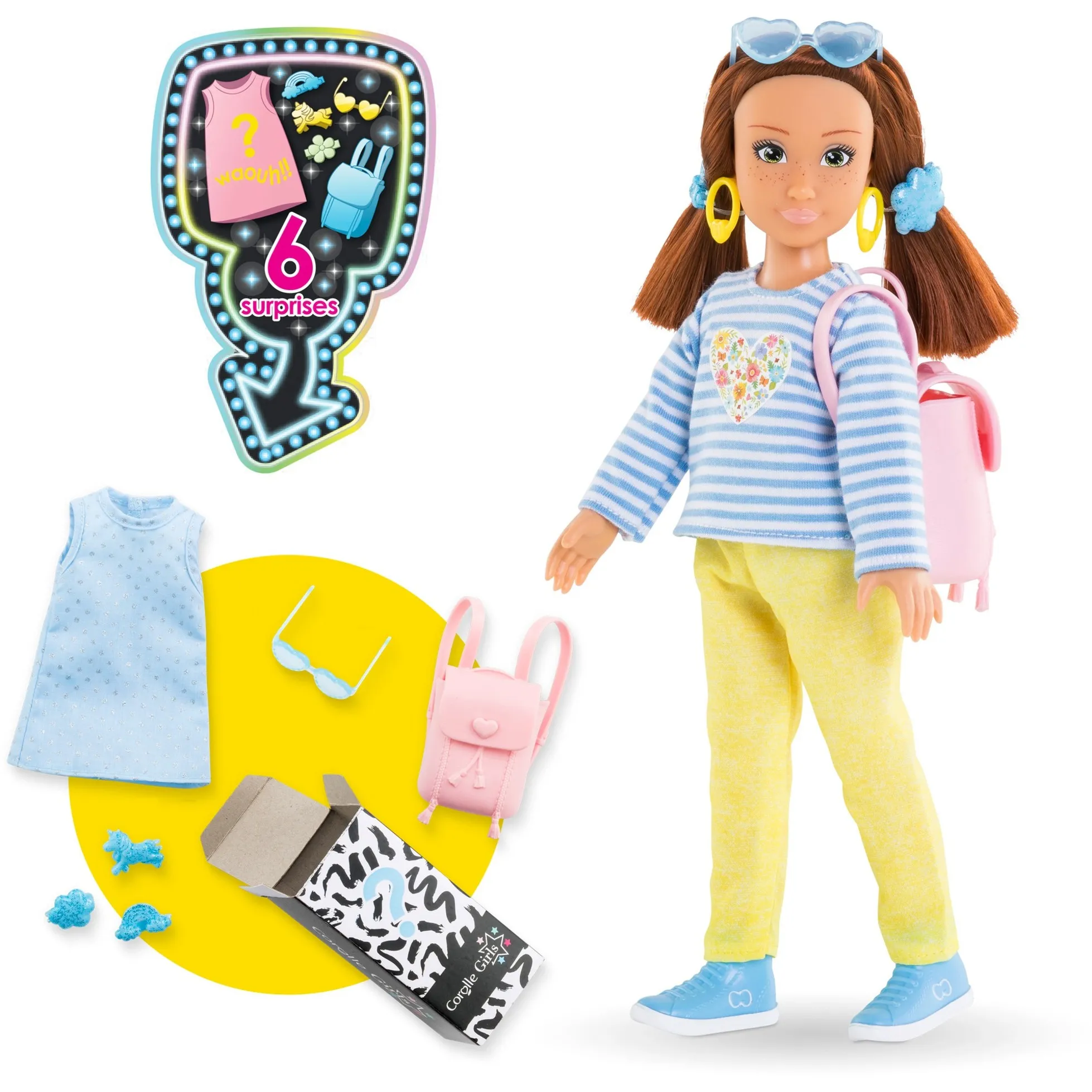 Zoe Shopping Surprise Set, Bambola