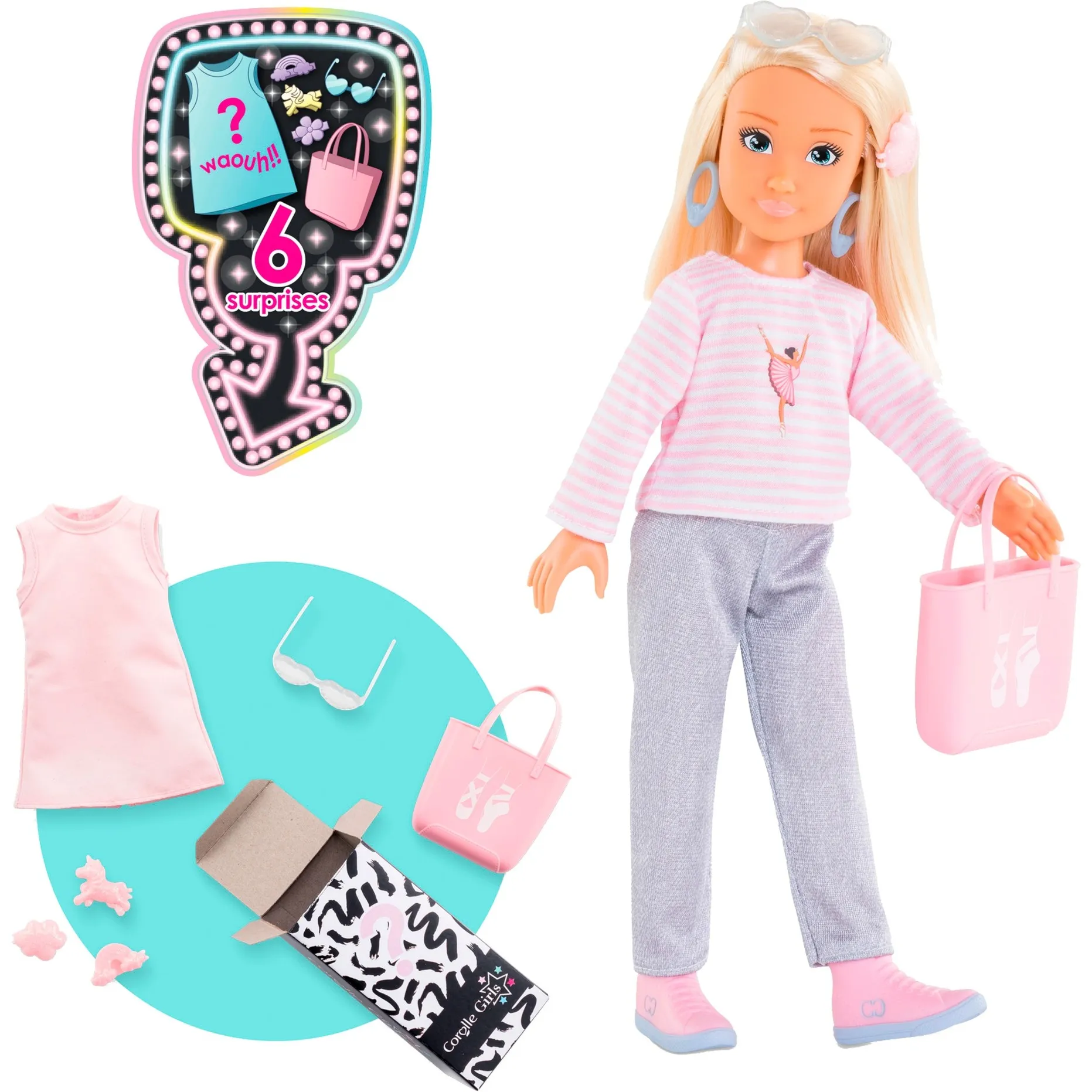 Valentine Shopping Surprise Set, Bambola