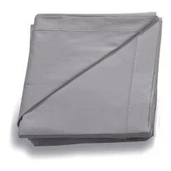 Set lenzuola lettino completo 3 pz TINTA UNITA Grey 020 1010 14