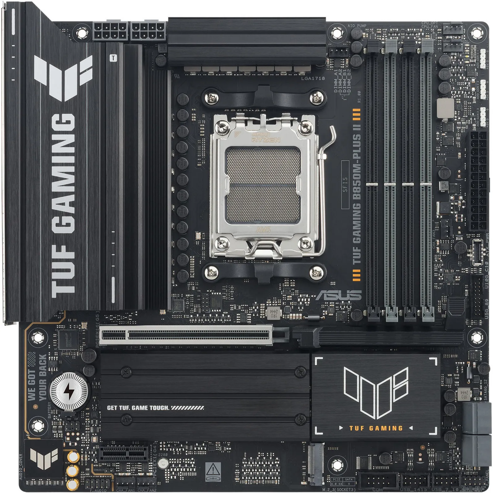 TUF GAMING B850M-PLUS II AMD B850 Socket AM5 micro ATX, Scheda madre