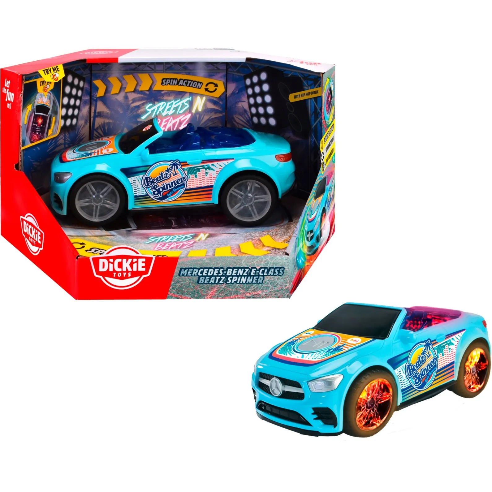 Mercedes E-Klasse Beatz Spinner, veicolo da gioco