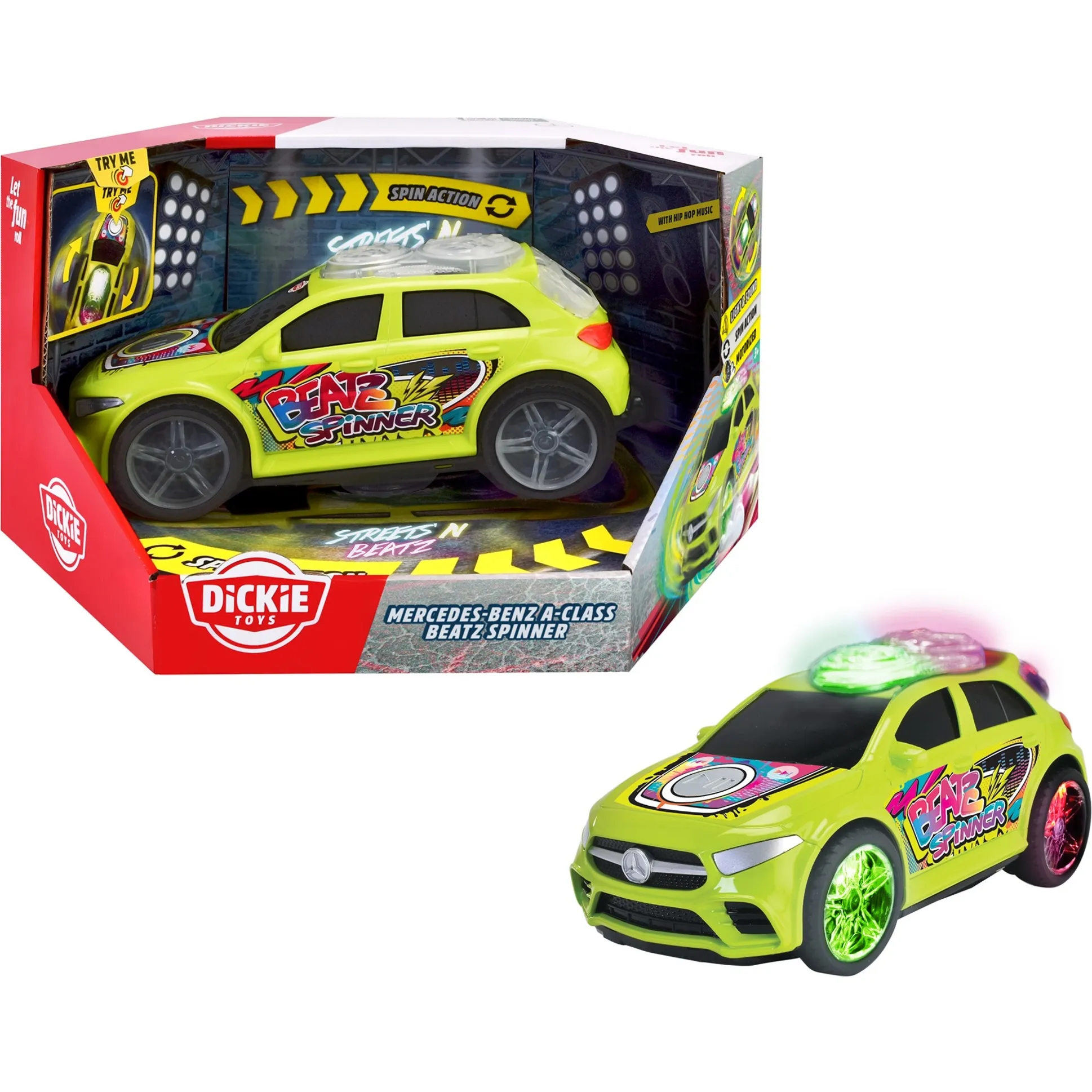 Mercedes A-Klasse Beatz Spinner, veicolo da gioco