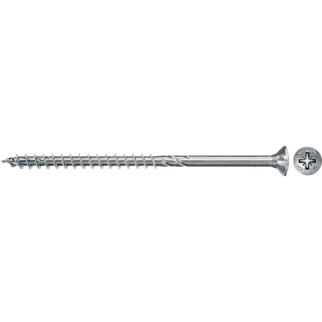 Vite per pannelli truciolari Power-Fast II 6,0x80 testa svasata