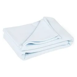 Coperta carrozzina Tessuto Pile 100% poliestere (65x80cm) Azzurro 30 2150 02