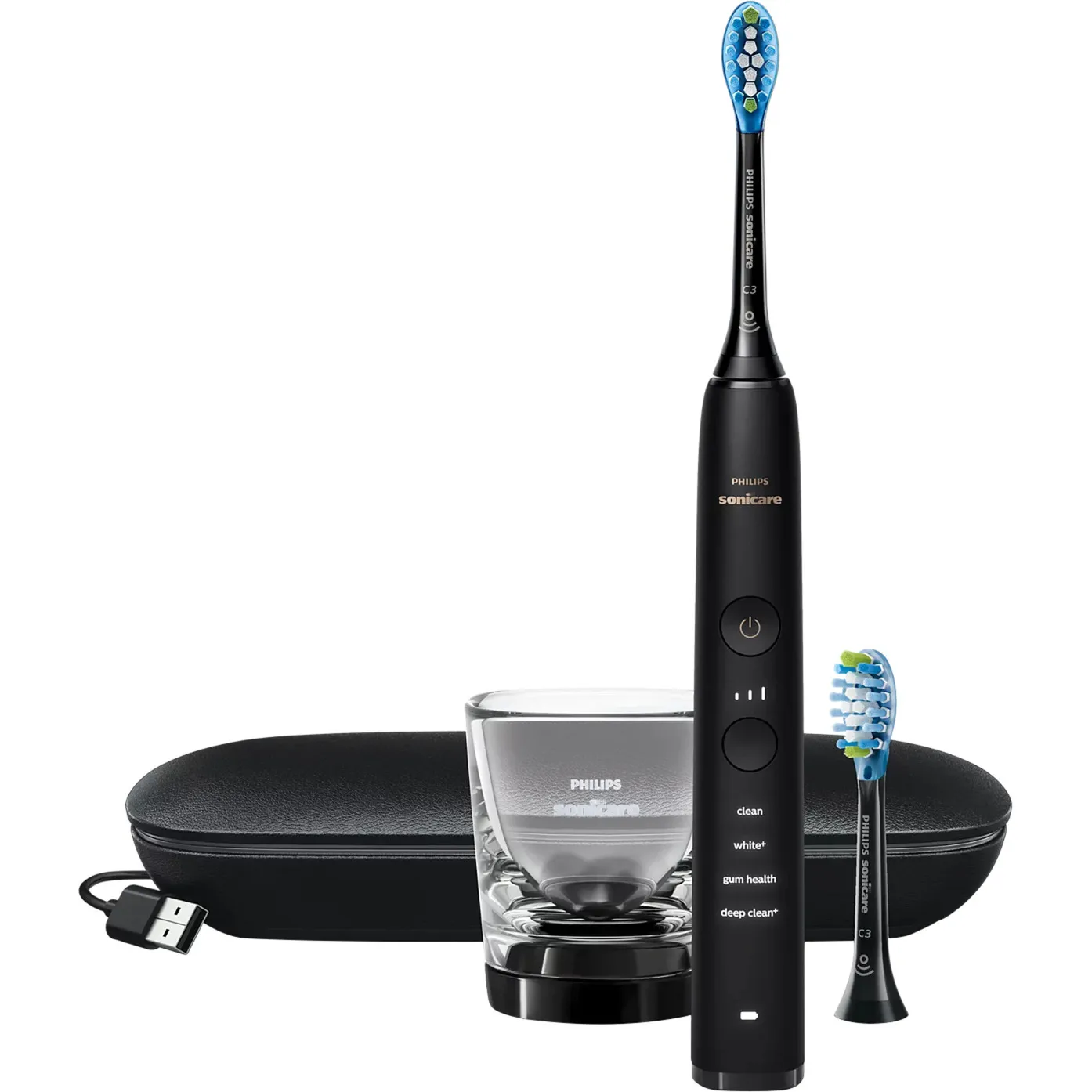 Sonicare DiamondClean 9000 HX9913/18, Spazzolino da denti elettrico