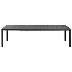 Tavolo da esterno alluminio RIO Alu 210 Extensible Allungabile Antracite (210-280x100x75cm) 48852 02 000