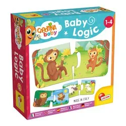 Gioco educativo Baby Mamme e Cuccioli 1-4a CAROTINA 80038