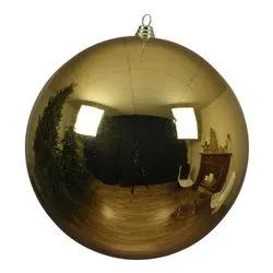 Pallina albero Natale (1pz-14cm) Polistirene Gold 9022260