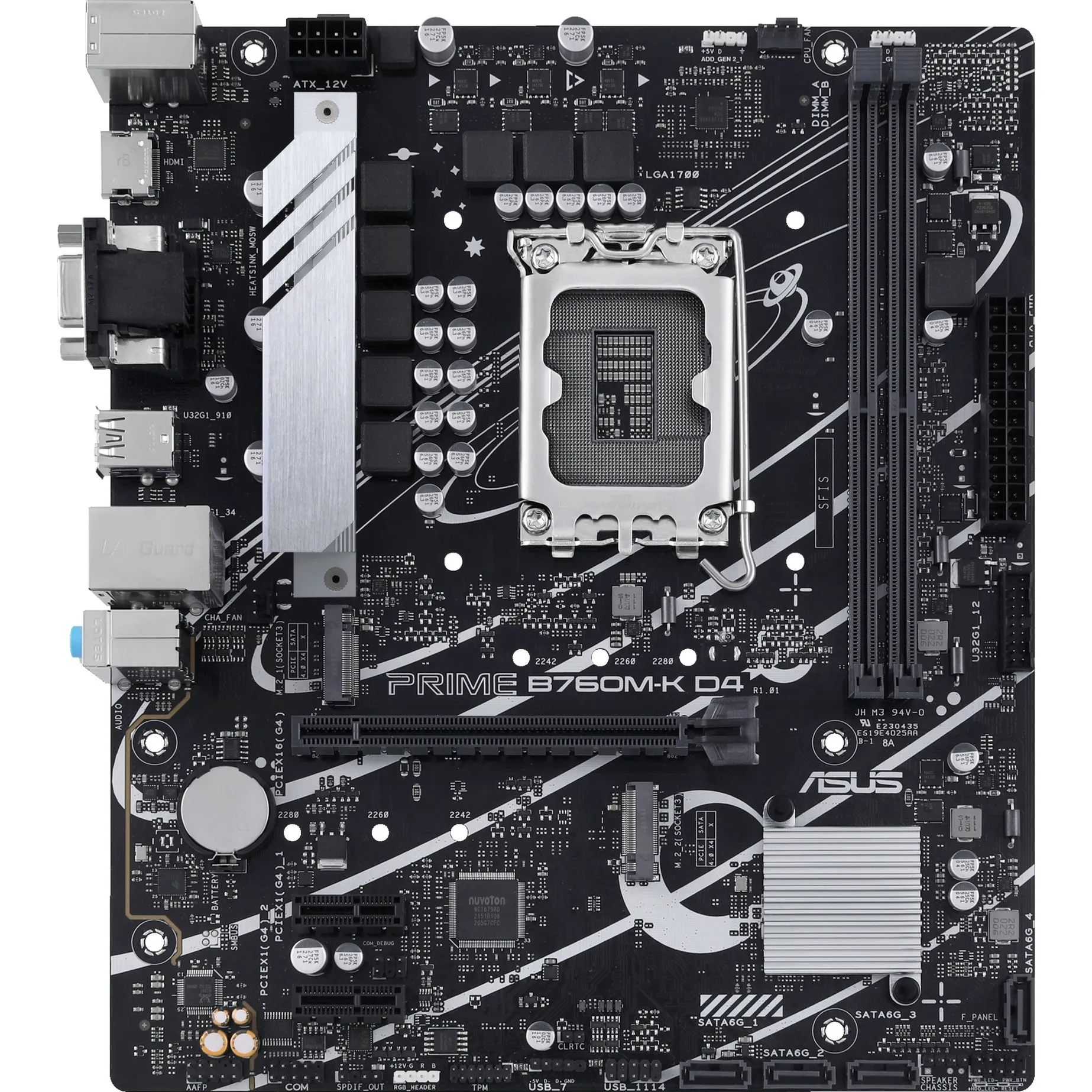 PRIME B760M-K Intel B760 LGA 1700 micro ATX, Scheda madre