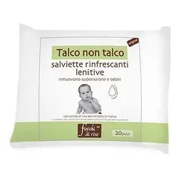Set salviette detergenti neonato Talco Non Talco 20 pz 95102