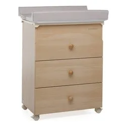 Bagnetto fasciatoio 3 cassetti (69x47x89cm) IL BAGNETTO Natural 9900067603