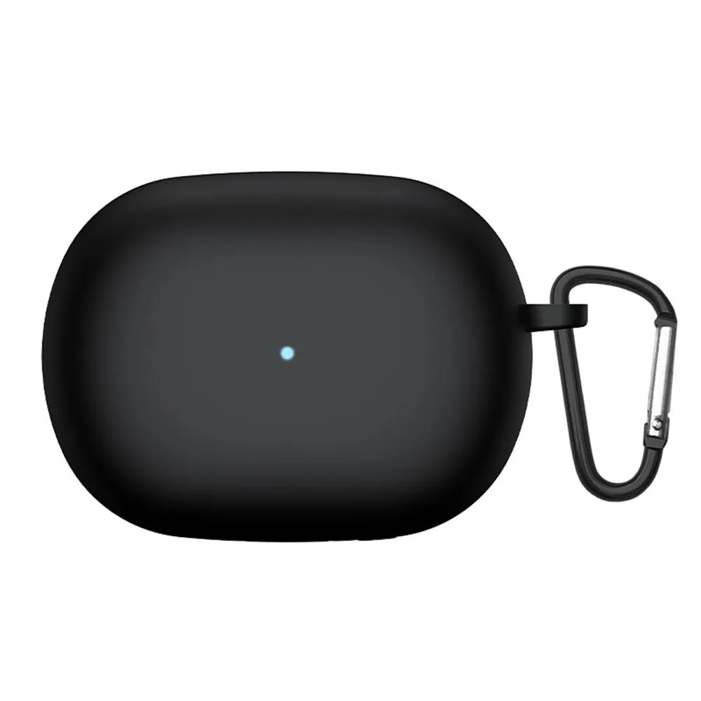 Custodia Techsuit Silicone per Xiaomi Redmi Buds 4 Pro, Nera