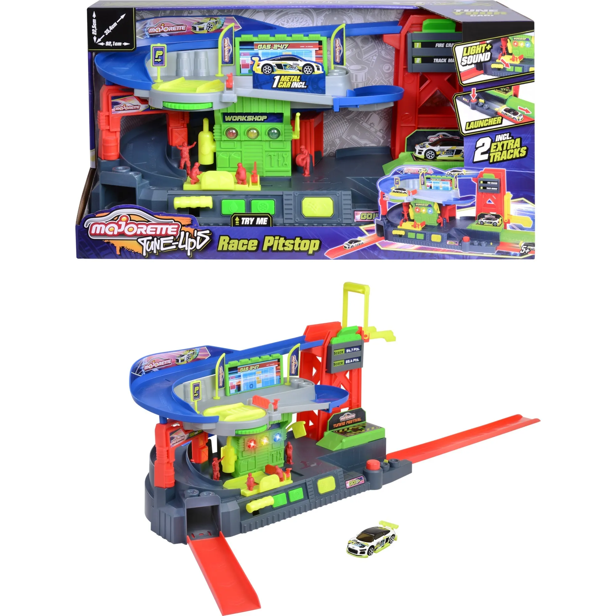 Tune Up Race Pitstop, Gioco da costruzione