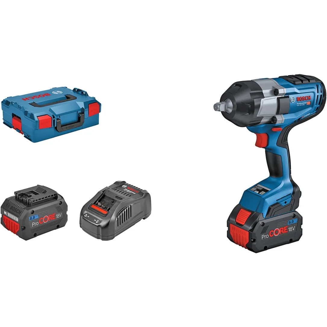 GDS 18V-1000 Professional 1750 Giri/min Nero, Blu, Avvitatore