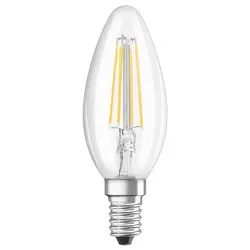 Lampadina led candela (E14 - 470 lumen - 4 W - Bianco caldo)
