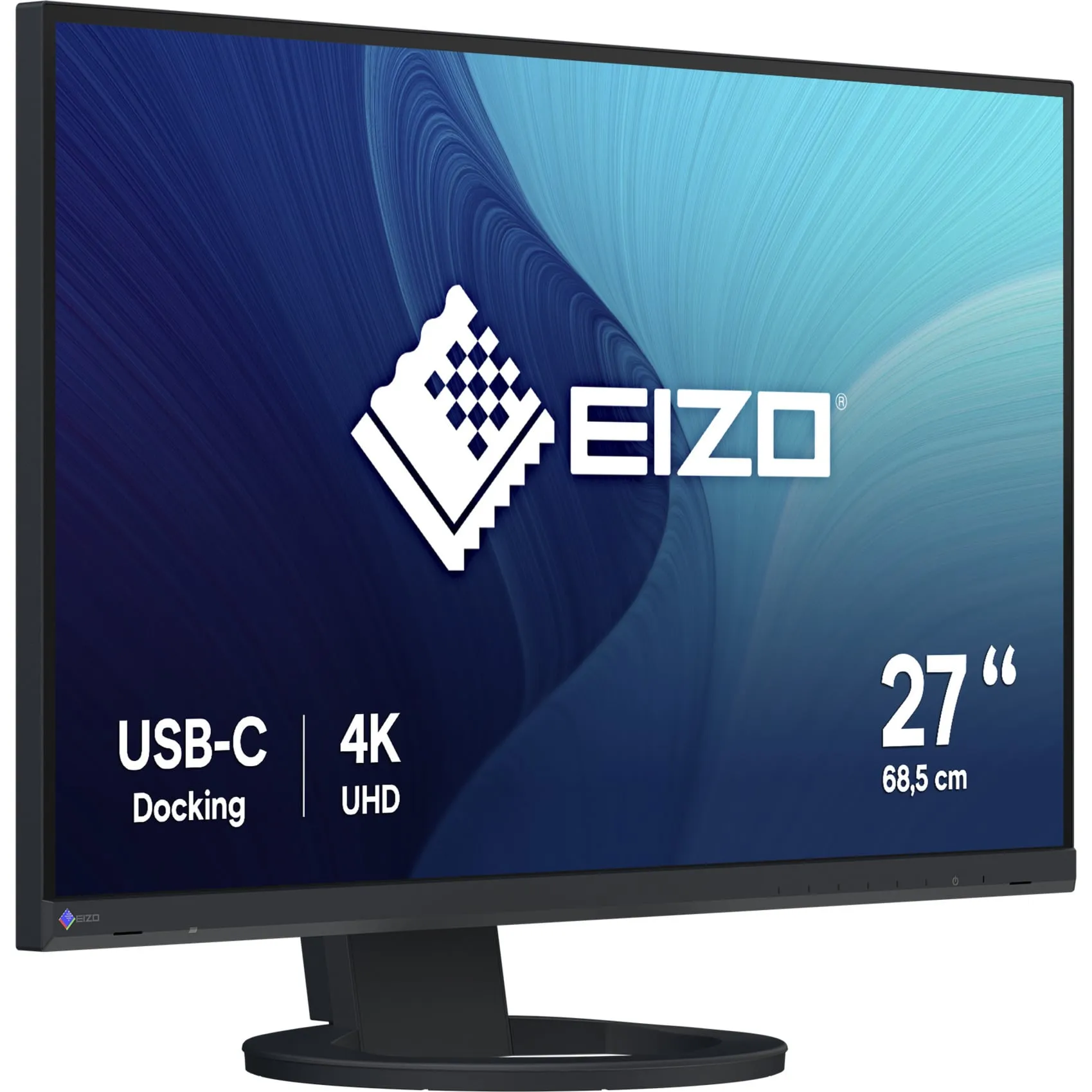 FlexScan EV2740S-BK Monitor PC 68,6 cm (27") 3840 x 2160 Pixel 4K Ultra HD LCD Nero, Monitor LED