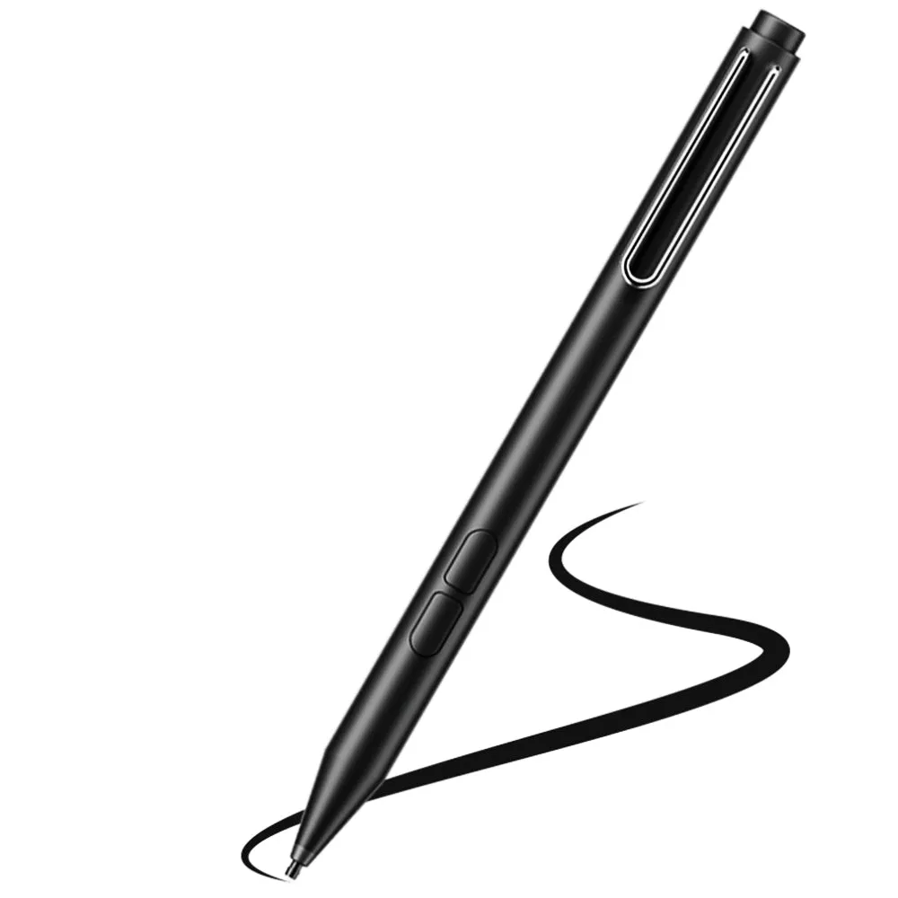Touch Pen Techsuit F94S per Microsoft Surface / Asus Transformer / Zen / Vivobook / HP Envy / Pavilion / Spectre, Versione Attiva, Nero