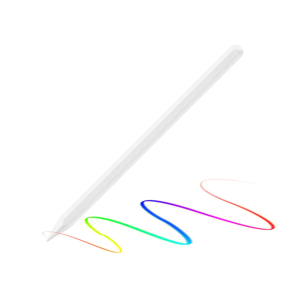 Touch Pen Techsuit AC20-Pro per Apple iPad, Versione Attiva, Bianco
