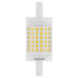 Lampadina led lineare (R7S - 1521 lumen - 12 W - Bianco caldo) LED LINE R7S Corta