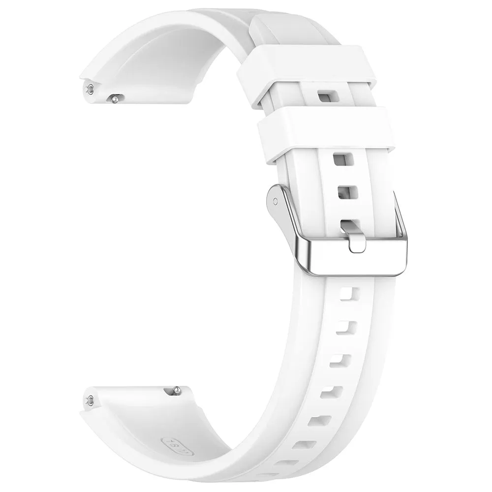 Cinturino Techsuit W075 per Huawei Watch / Garmin Watch Series, Bianco