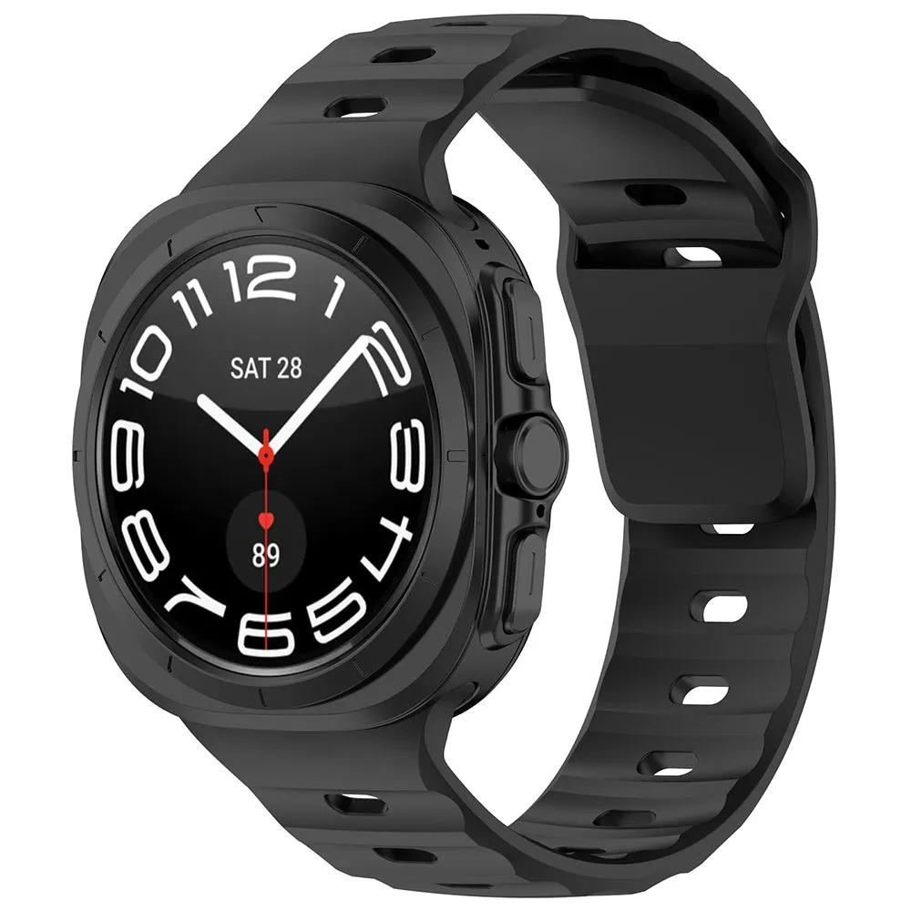 Cinturino Techsuit W055 per Samsung Galaxy Watch Ultra Series, Nero