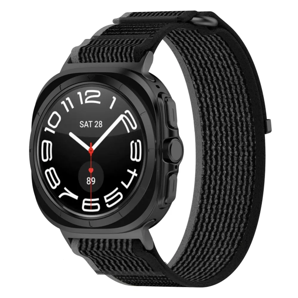 Cinturino Techsuit W054 per Samsung Galaxy Watch Ultra Series, Grigio Nero