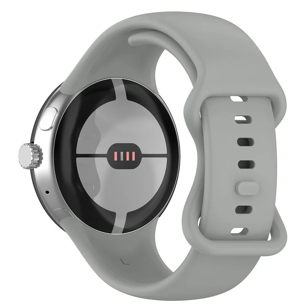 Cinturino Techsuit W031 per Google Pixel Watch 4 41mm / Watch 3 41mm / Watch 2 / Watch, Grigio