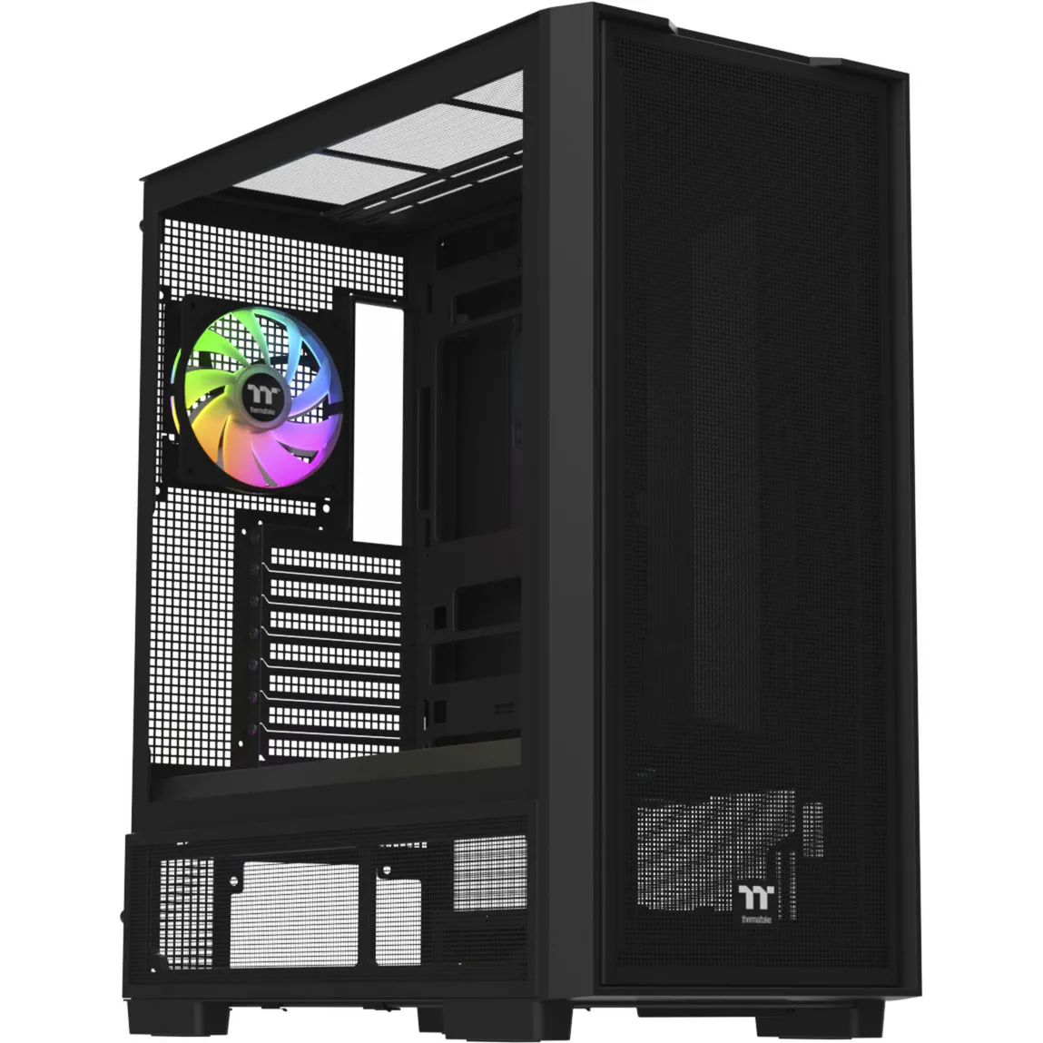 S380 TG ARGB Black, Chassis Tower