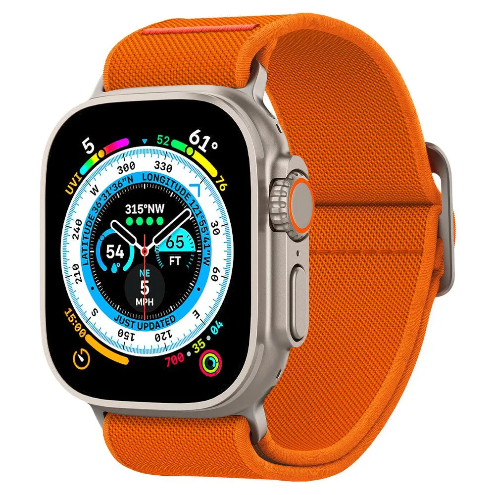 Cinturino Spigen Fit Lite Ultra per Apple Watch 49mm / 46mm / 45mm / 44mm / 42mm Series, Arancione AMP05986