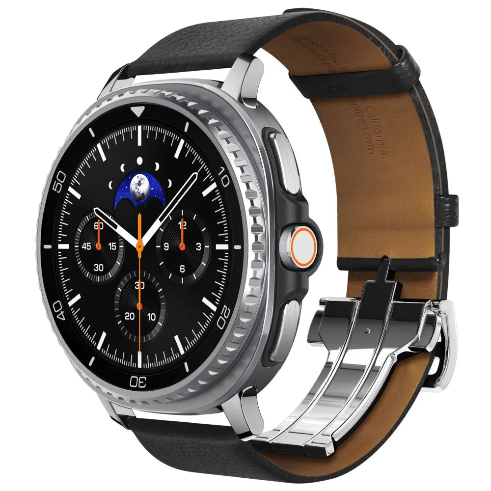 Cinturino Spigen Enzo per Samsung Galaxy Watch9 / Watch8 / Watch8 Classic Series, Nero AMP10119