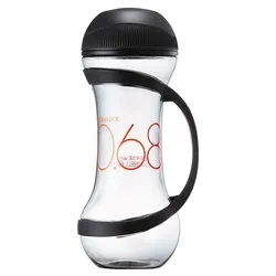 Borraccia plastica (560ml) Dumbell Lock&Lock Nero HAP505BLK