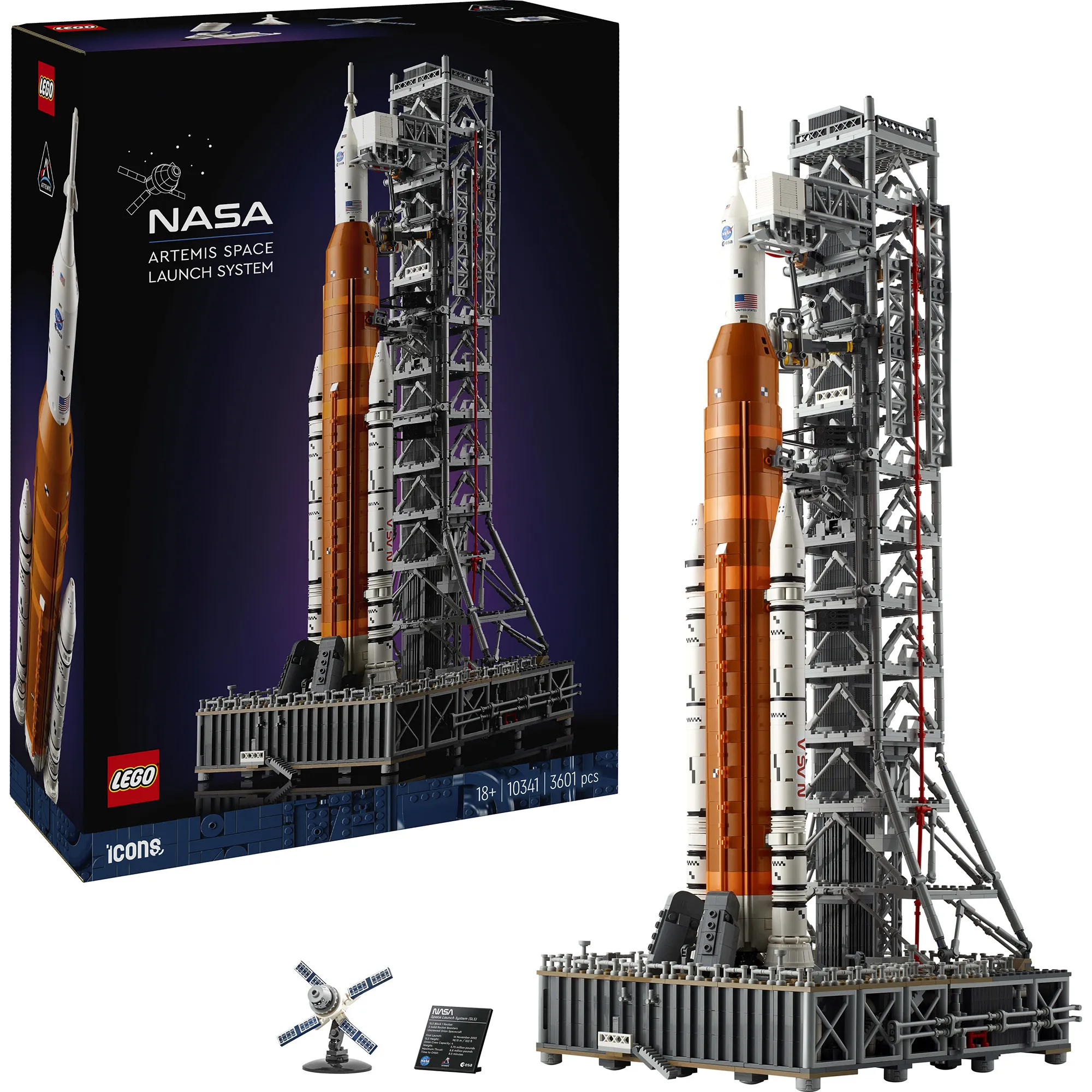 Icone NASA Artemis Rampa di Lancio, Giochi di costruzione