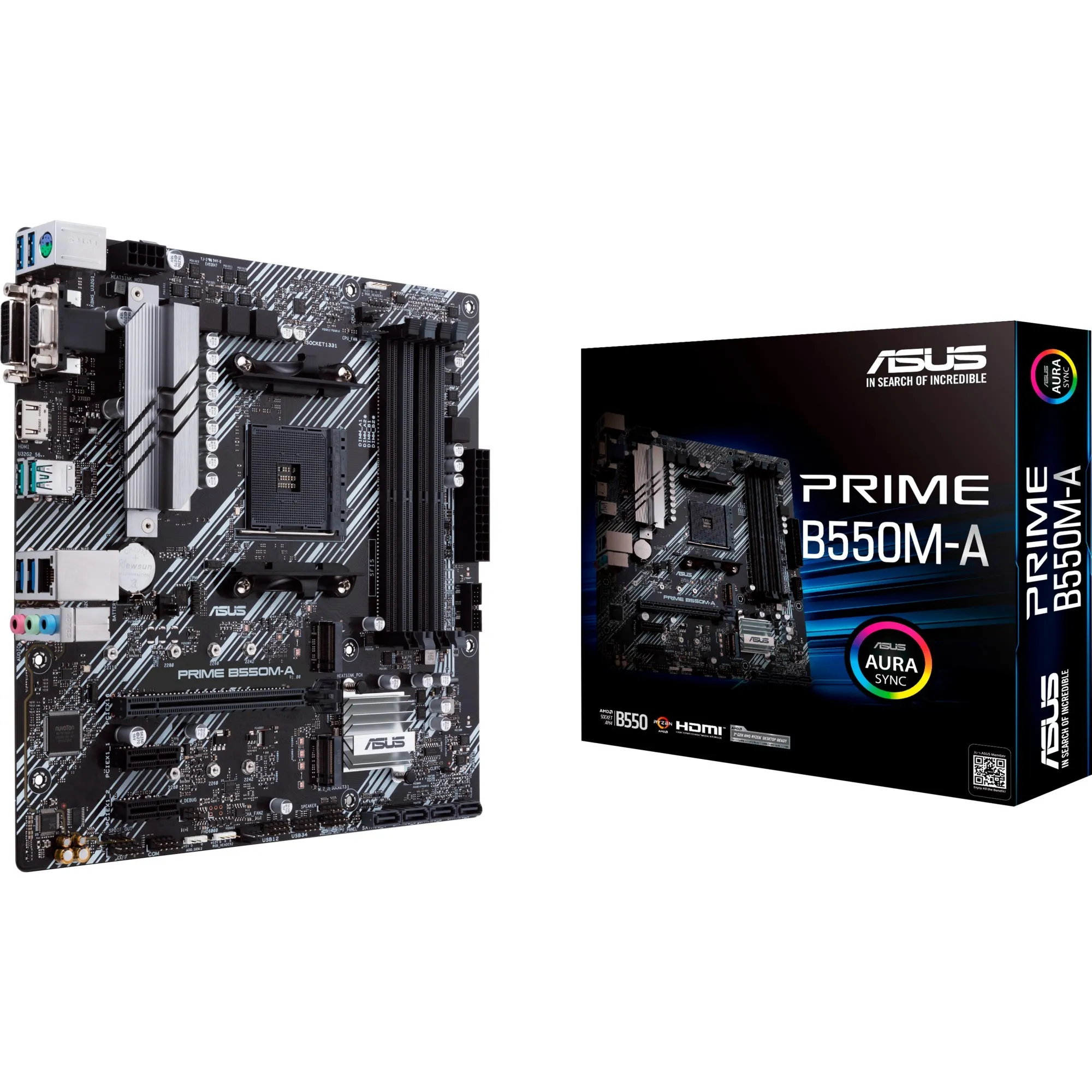 Prime B550M-A/CSM AMD B550 Socket AM4 micro ATX, Scheda madre