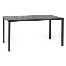 Tavolo impilabile polipropilene CUBE 140 x 80 Fisso Antracite (140x80x75,5cm) 47752 02 000