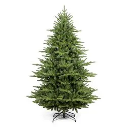 Albero Natale BRAIES Verde (PVC e PE - H240 D149 cm)