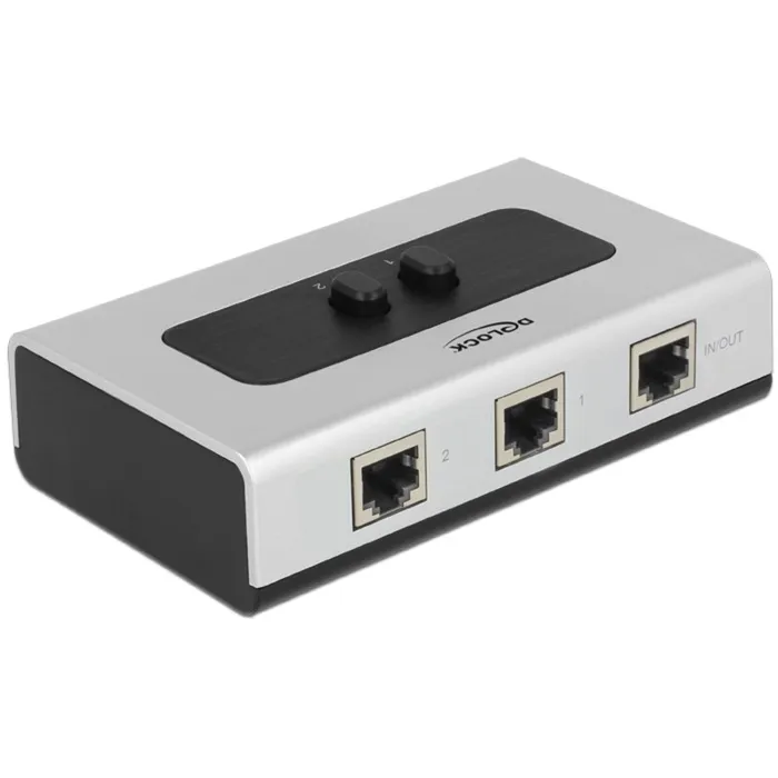 87673 hub di interfaccia 1000 Mbit/s Nero, Grigio, Interruttore