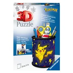 Puzzle 3D 54 pz Portapenne 6-10a POKÉMON 11257