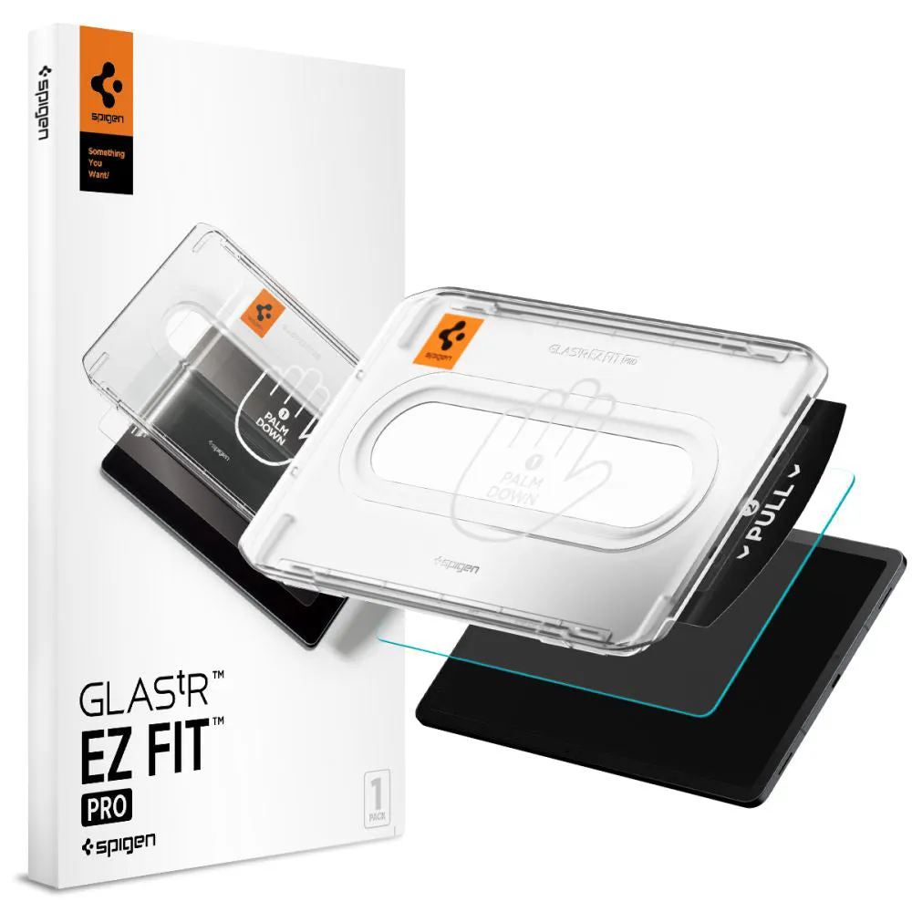 Pellicola protettiva per schermo Spigen GlastR EZ FIT Pro per Samsung Galaxy Tab S11, Vetro temperato, Full Glue AGL10198