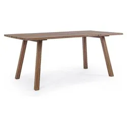 Tavolo da esterno legno GLASGOW Fisso Acacia (180x90x75cm) 0806902