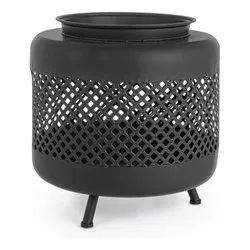 Braciere acciaio (50x51cm) EFESTO Nero 0782415