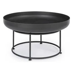 Braciere acciaio (80x44cm) EFESTO Nero 0782416