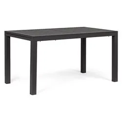Tavolo da esterno alluminio HILDE Allungabile Antracite (140-210x77x75cm) 0662852
