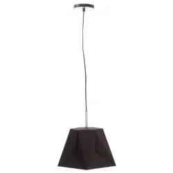 Sospensione ESAGONO L Nero (1 luce - 40 W - E27) (46x40x145cm) 0826261