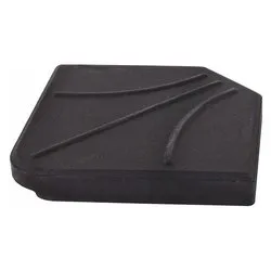 Base ombrellone cemento, resina GARY Qu 30 Kg Nero 0795269