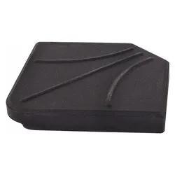 Base ombrellone cemento, resina GARY Qu 30 Kg Nero 0795270