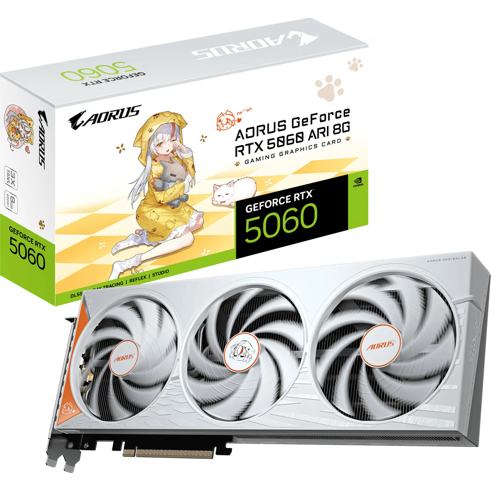 GeForce RTX 5060 Ti AORUS ARI 8G, Scheda grafica