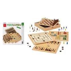 Gioco Top Games 5 Giochi legno 53560