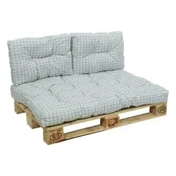Cuscino divano tessuto 2 posti Grigio 9878440